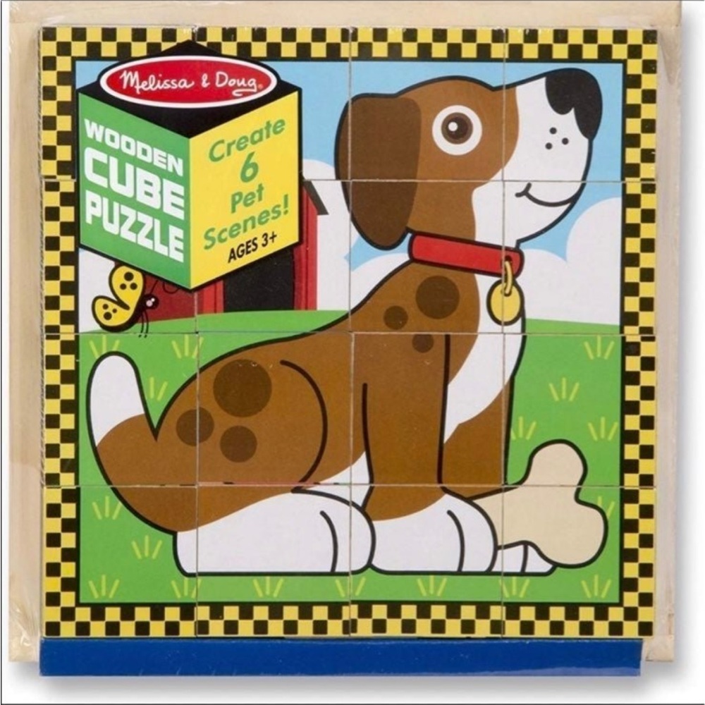 Melissa & Doug Colorful Animal Block Puzzle - Picture 5 of 7